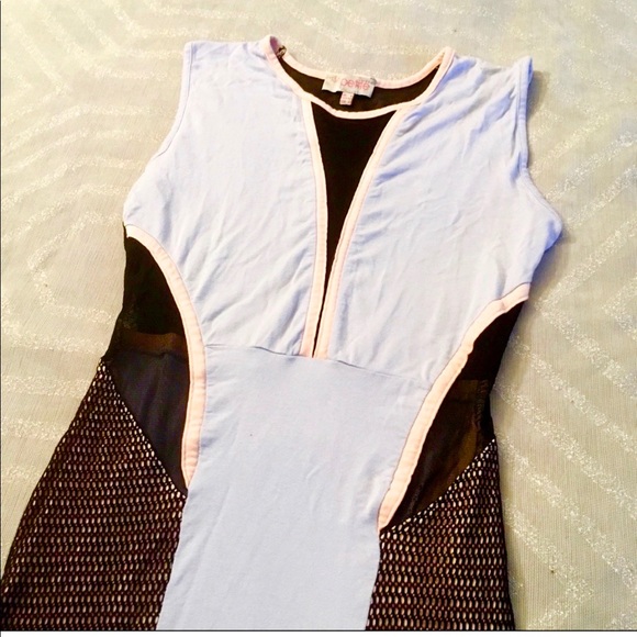 ASOS Sporty Blue Dress - Picture 2 of 3